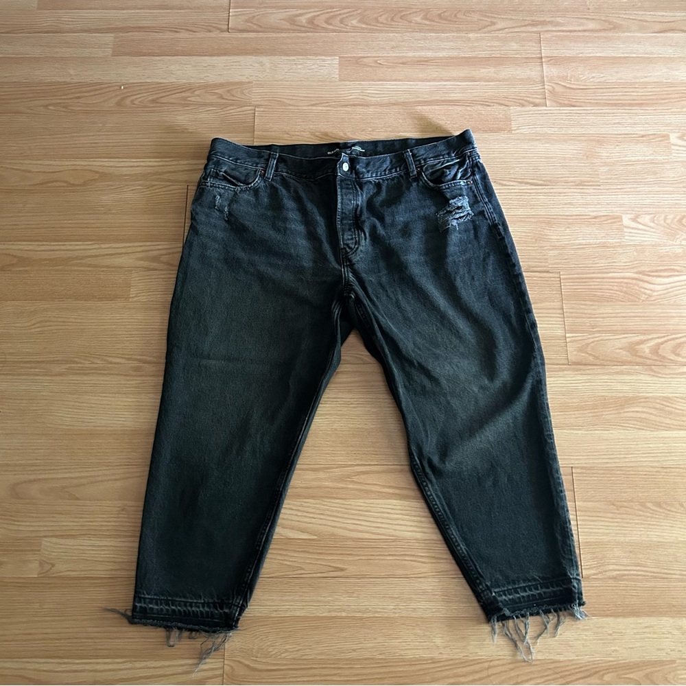 Old Navy High Rise Slouchy Taper Button Fly Jeans Women’s 22